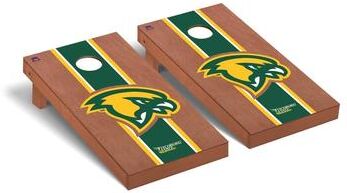 Skip's Garage Fitchburg State Falcons Rosewood Cornhole Board Set