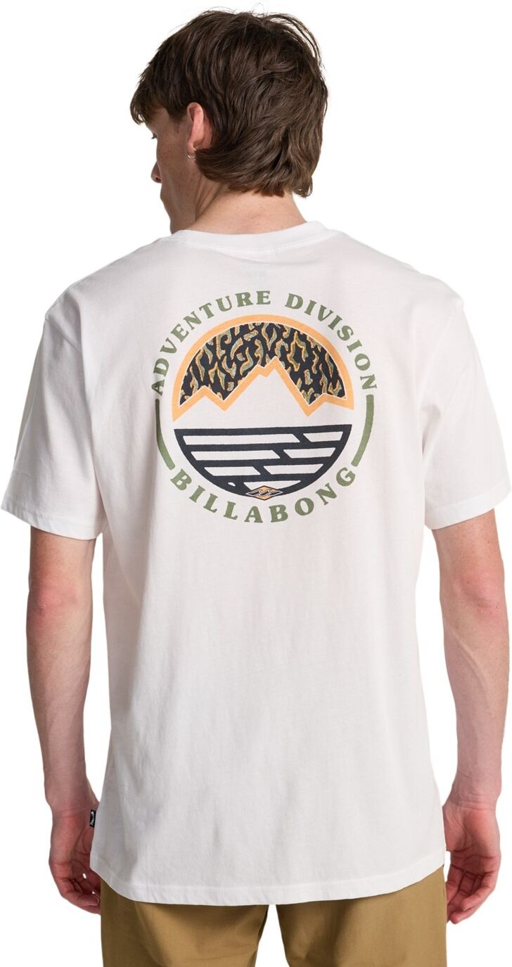 T-Shirt BILLABONG "Rockies", Herren, Gr. XL, weiss (weiß), Obermaterial: 100% Baumwolle., Shirts T-Shirt weiß XL