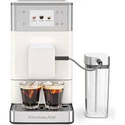 KitchenAid KF4, Siebträgermaschine, Weiss, Silber