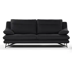 Calia Sofa cezanne Leder Nero