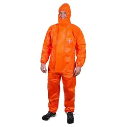 Chemie-Schutzoverall Typ 3/4/5/6 "Tychem® F" orange - L - Orange