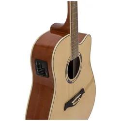 Dimavery DR-520 Dreadnought, natur (Akustik Gitarre), Gitarre