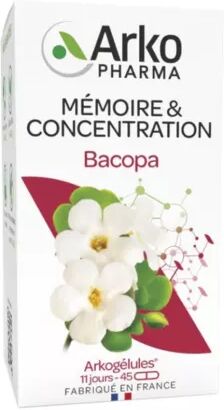 Arkopharma Arkocápsulas Bacopa X45 Cápsulas