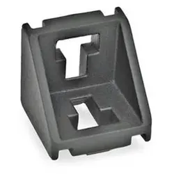 960-45-10-45-45-A-SW Winkel für Profilsysteme 30 / 40 / 45, Aluminium