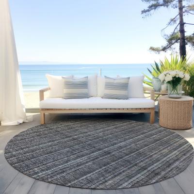 Addison Rugs Machine Washable Indoor/ Outdoor Stripe Chantille Rug