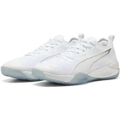 PUMA Eliminate Nitro 4 Handballschuhe 02 - PUMA white/PUMA silver 48