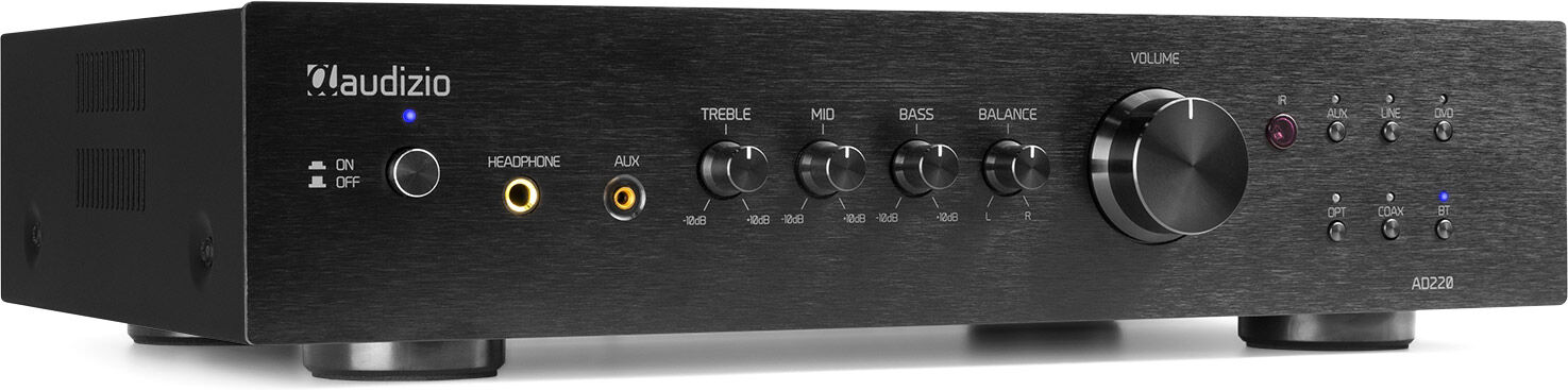 Audizio Ad220b 2-Kanal-Hifi-Verstärker Schwarz -B-Stock-