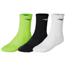 Mizuno, Unisex, Sportsocken, Laufsocken (35 - 37), Mehrfarbig