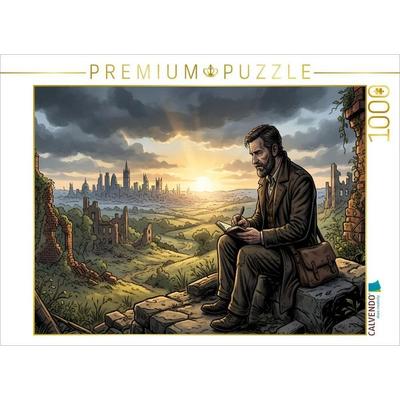 CALVENDO Puzzle Die Menschheit überlebt den Weltenkrieg | 1000 Teile Lege-Größe 64 × 48 cm Foto-Puzzle für glückliche Stunden