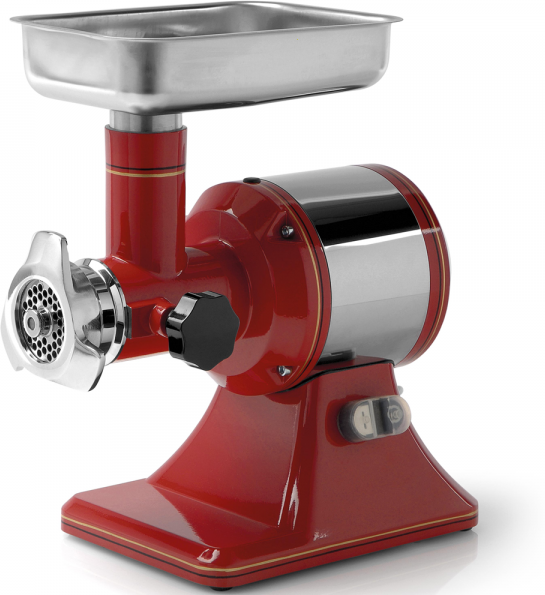 Fama Industrie FAMA TS12R RETRO - Elektrischer Fleischwolf  - Schneideeinheit aus Edelstahl - 400V