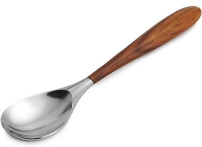 "Nambe Curvo Serving Spoon - 13"" H"