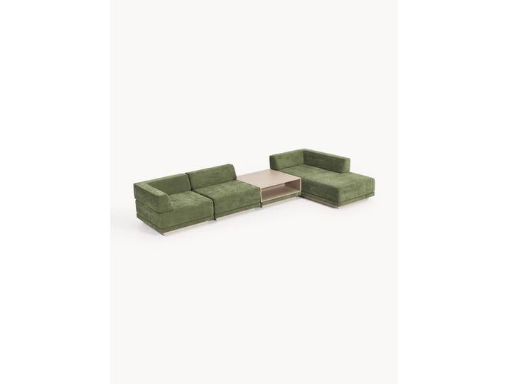 Modulares Ecksofa Colin (4-Sitzer) mit Couchtisch