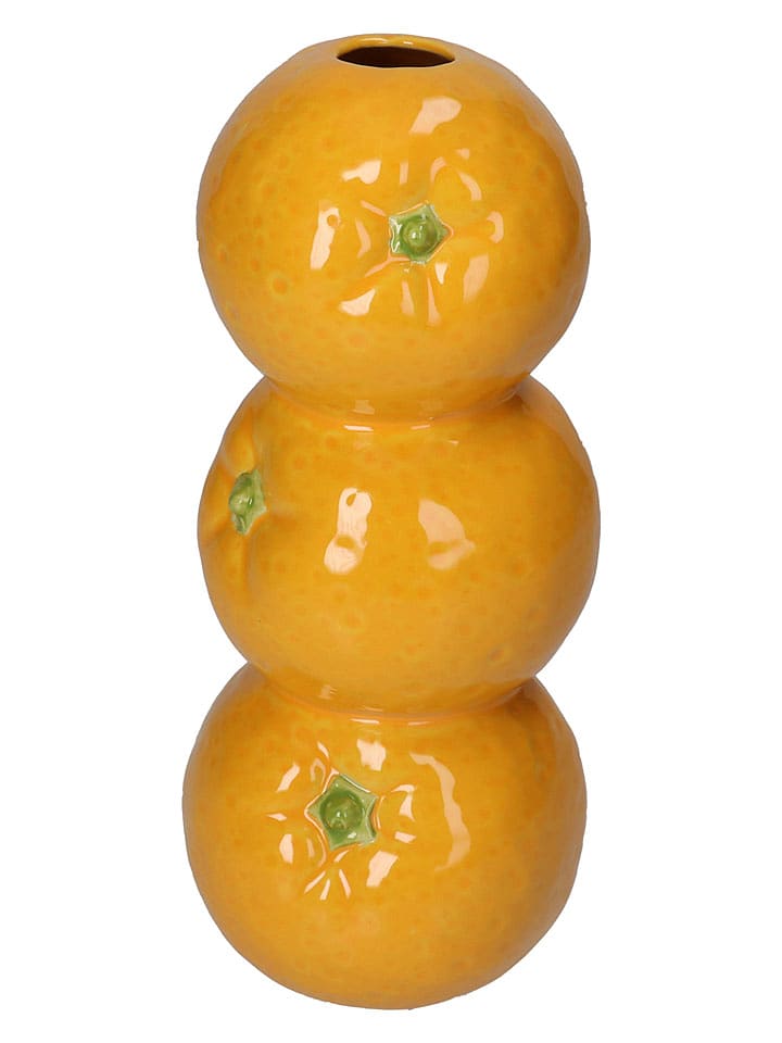 Kersten Vase "Orange" in Orange - (H)19 x Ø 8 cm - onesize