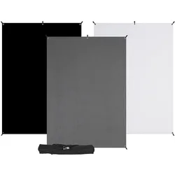 Westcott X Drop 3 Pack Backdrop Kit für vielseitige Fotografie