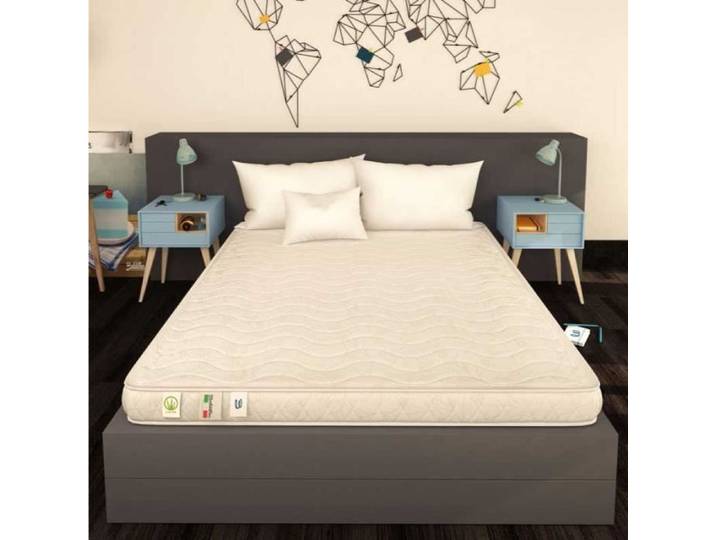 Matelas EASY ALOE SMALL 90x190 cm - Epaisseur 11 cm - Mousse polyuréthane -Confort ferme