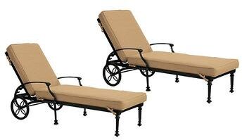 Set of 2 Amalfi Chaise - Ballard Designs