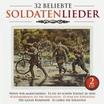 32 beliebte Soldatenlieder - Various, CD