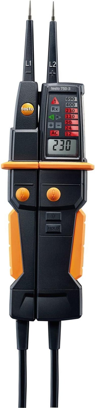 Testo 750-3 spanningstester