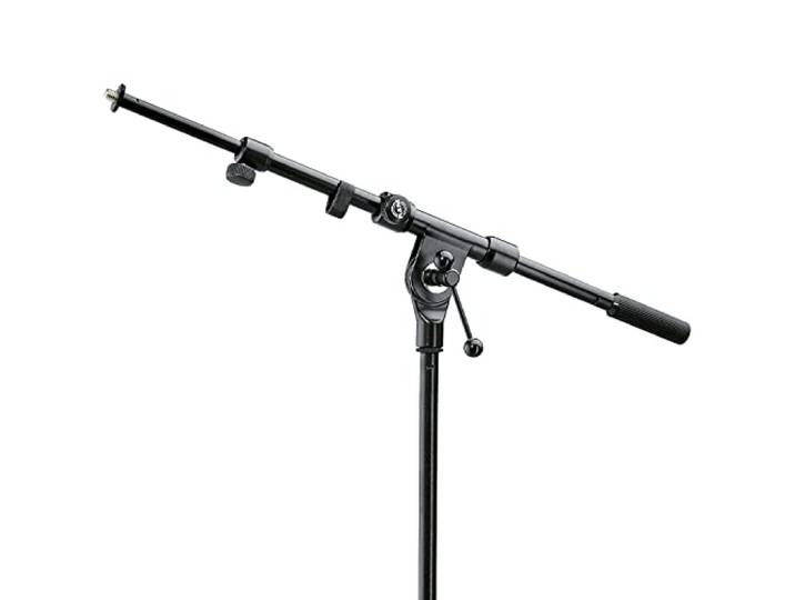 211/1 zwenkarm, zwart 3/8 aansluiting, uittrekbaar - Microfoon arm