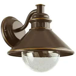 Eglo ALBACETE Wandlampe Verzinkt Braun 96262