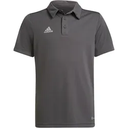 adidas Entrada 22 Poloshirt Kinder H57485 - team grey four 140