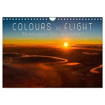Colours of Flight - Stimmungen über den Wolken (Wandkalender 2026 DIN A4 quer), CALVENDO Monatskalender