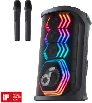 soundcore Rave 3S   AI Karaoke Party Speaker with 200W Sound