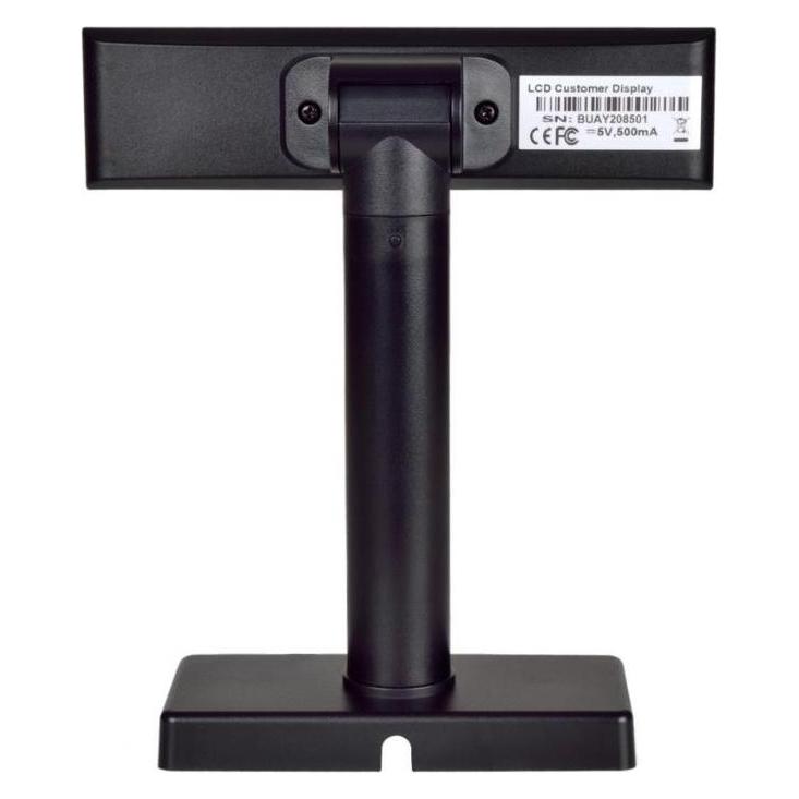 Virtuoso LCD customer display Virtuos FL-2026MB 2x20, USB, black (EJG0008)