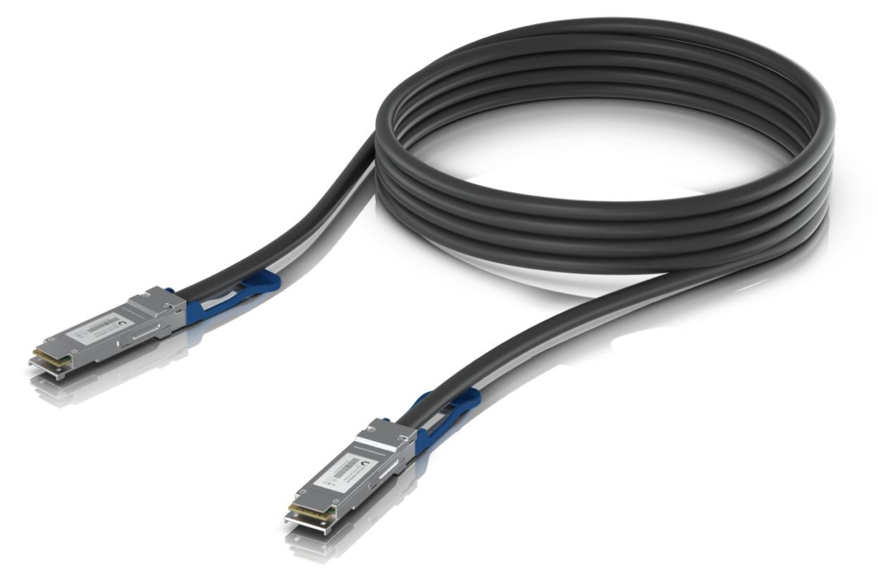 Ubiquiti UniFi Direct Attach Cable (DAC) 100Gbps 3.0m UACC-DAC-QSFP28-3M