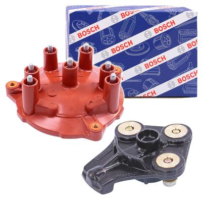 Bosch Zündverteilerkappe + läufer [Hersteller-Nr. 31407181] für Mercedes-Benz