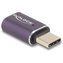Delock USB 2.0 Adapter [1x USB-C® Stecker - 1x USB-C® Buchse] 60286 Metall