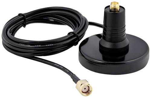 Ixxat 1.04.0085.00000 Magnetfuß-Antenne RP-SMA Stecker Antenne 1St.