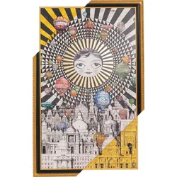 KARE DESIGN Wandbild 110 x 174 cm Balloons 52979 Papier Bunt