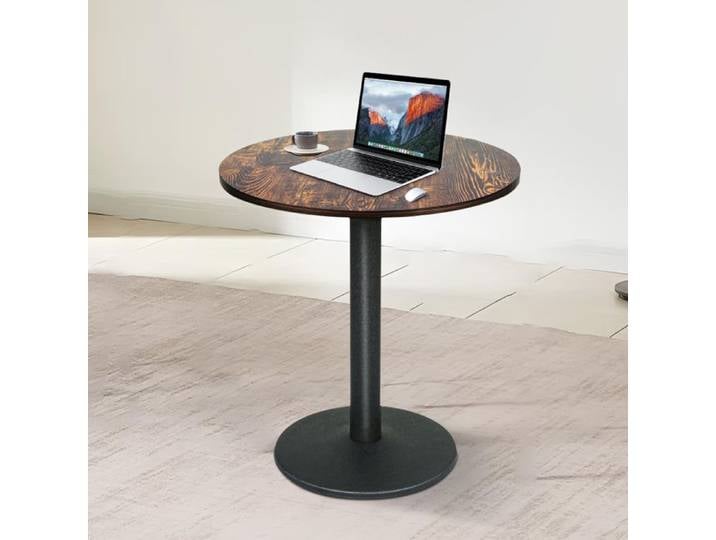 JEOBEST Table de Bar Ronde Haute Table Exterieur Mange Debout pour Salle à Manger Bistrot Cuisine pour 1-4 Personnes 60cm