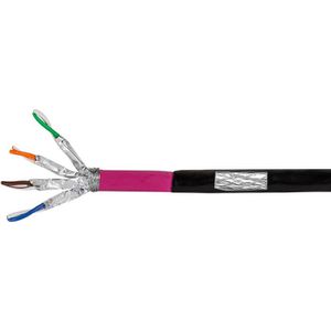 LogiLink Netzwerkkabel CPV0083, schwarz, Cat 7, 1000 MHz, 10 Gbit/s, S/FTP, Fca, 250 m
