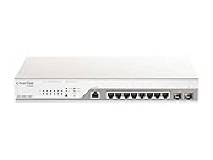 D-Link DBS-2000-10MP commutateur réseau Géré Gigabit Ethernet (10/100/1000) Connexion Ethernet, supportant l'alimentation Via ce Port (PoE) Gris