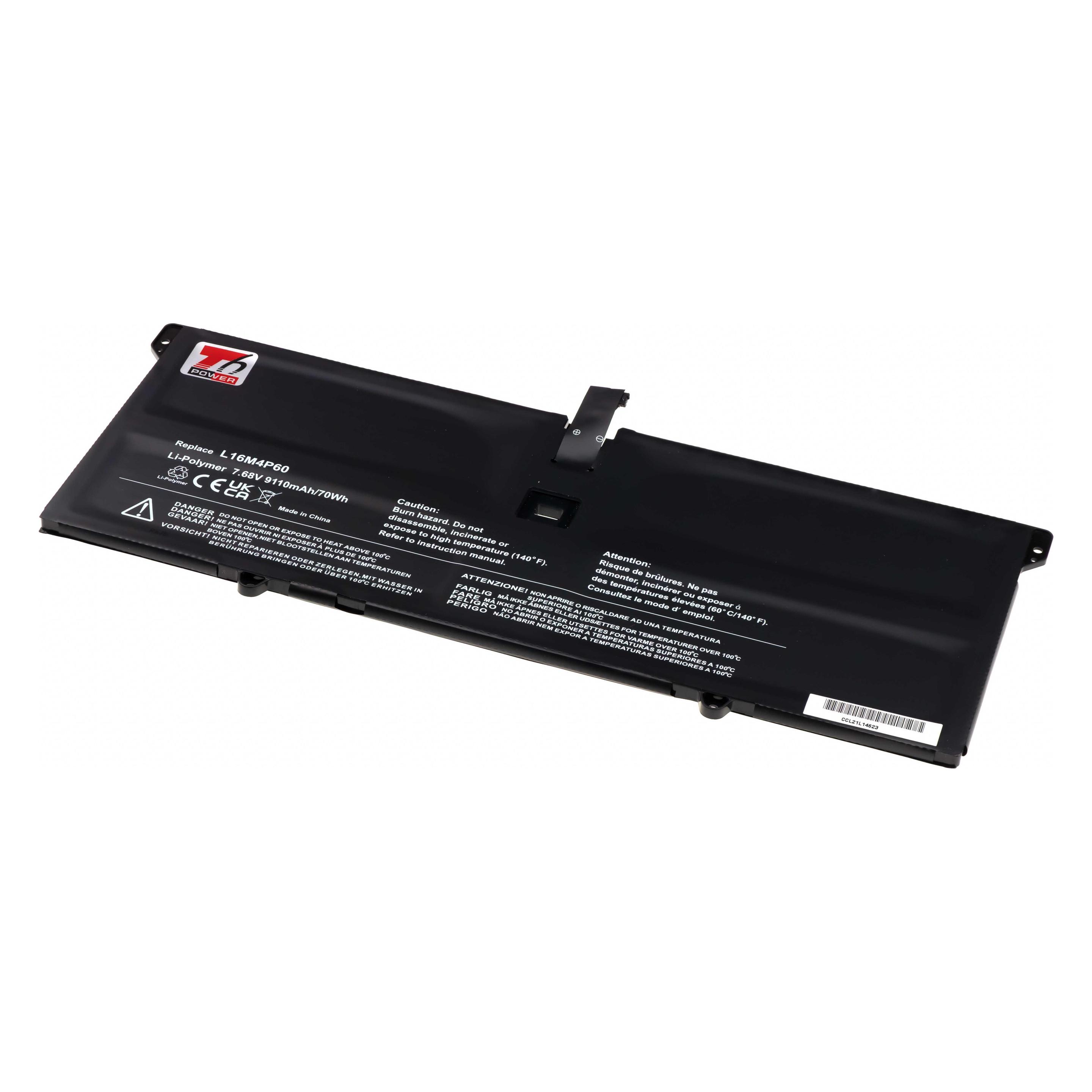T6 Power Baterie Lenovo Yoga 920-13IKB,,, 4cell, Li-pol (4 Zellen, 9110 mAh) (NBIB0191)