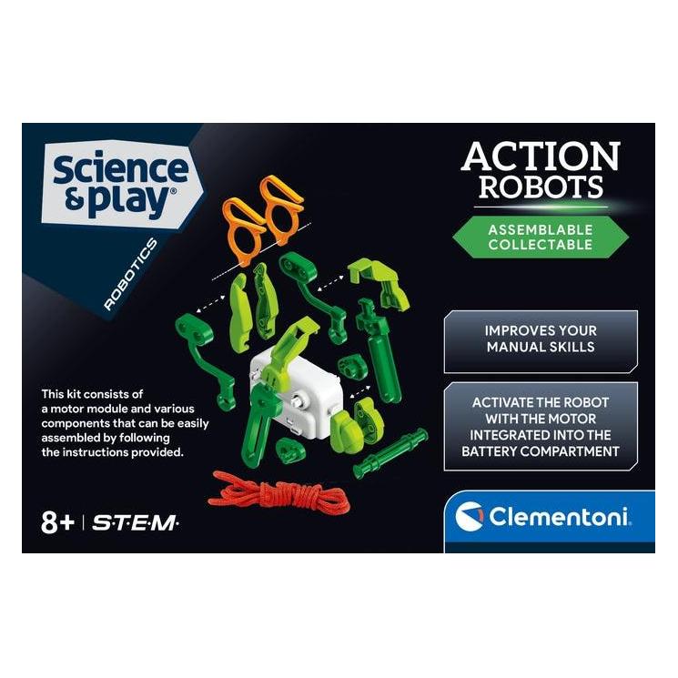 Clementoni Science & Games - Roboter-Sportkletterer (75138)