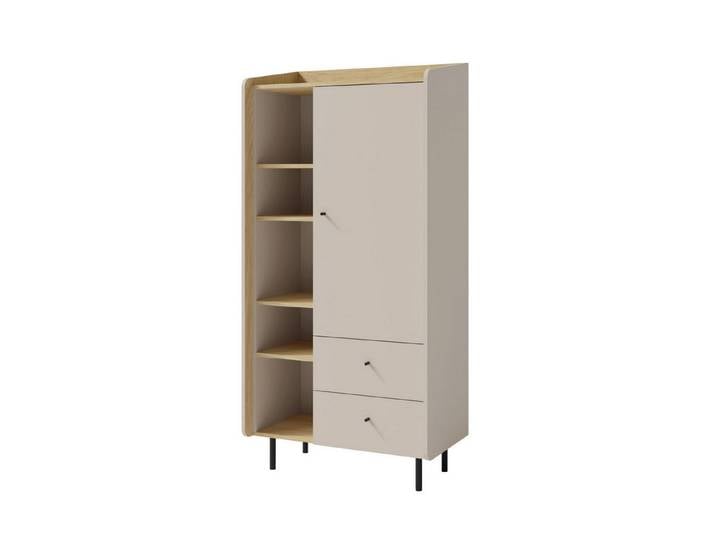Deine Möbel 24 Hochkommode ALBI 05 Kinderkommode 80cm (Hoch Kinderkommode, 1 St., Hoch Kinderkommode), Kommode Kinderzimmer Jugendzimmer
