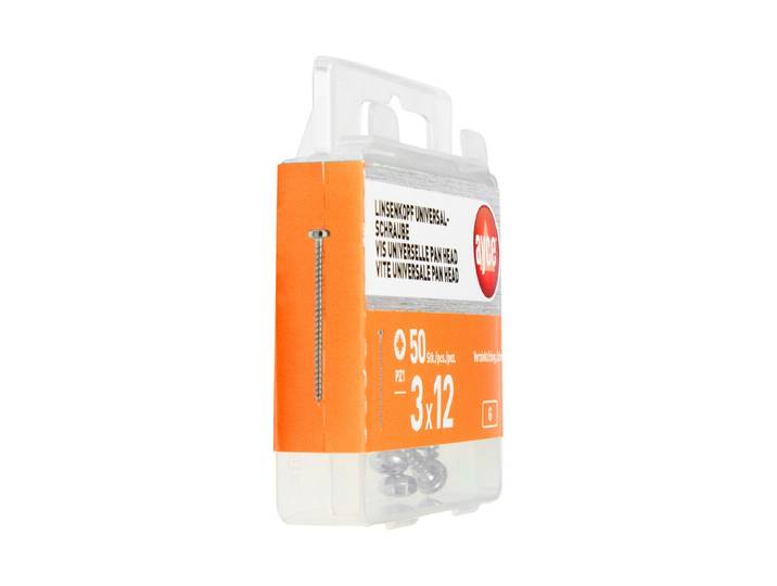 Ayce Universalholzschraube Panhead 3 × 12 mm