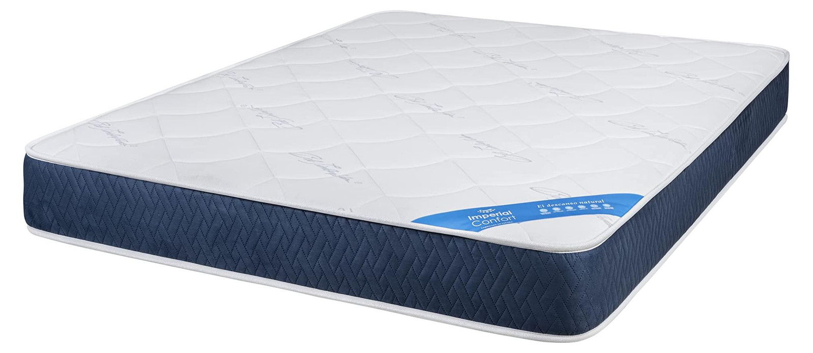 Dripio Visco-elastische matras Oslo, Wit, 90 x 200 cm, Hoogte: 29 cm, Stevig