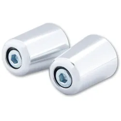 HIGHSIDER smart Lenkergewichte für Original-Kawasaki-Lenker, verchromt