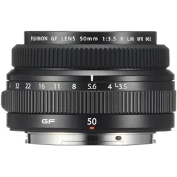 Fujifilm Fujinon GF 50mm F3.5 R LM WR (Fujinon GF, Mittelformat), Objektiv, Schwarz