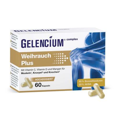 Gelencium Weihrauch Plus hochdosiert m.Vit.C Kaps. 60 St Kapseln