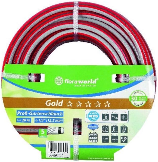 floraworld Tuyau d'arrosage professionnel 3/4