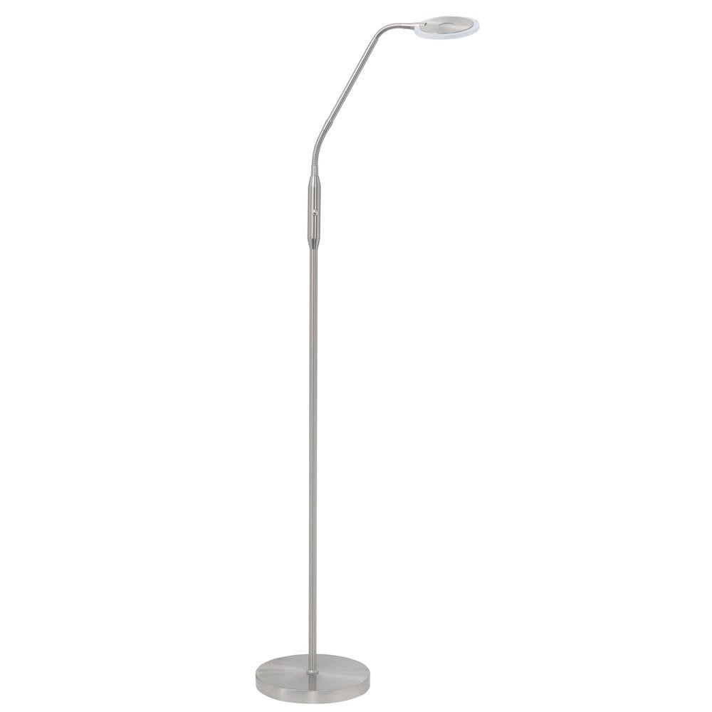 Highlight Design leeslamp Rodeo nikkel zilver Ø 23cm