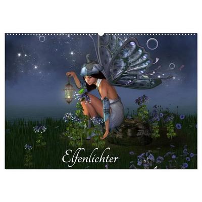 Elfenlichter (Wandkalender 2026 DIN A2 quer), CALVENDO Monatskalender