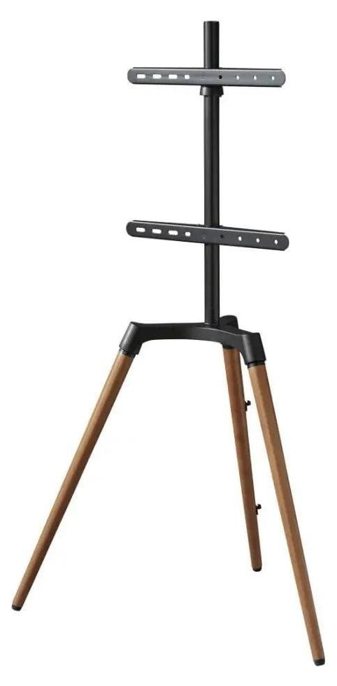Hama Wandbeugel voor 32 tot 65 inch TV, Zwart, Aluminium, Beukenhout en Staal