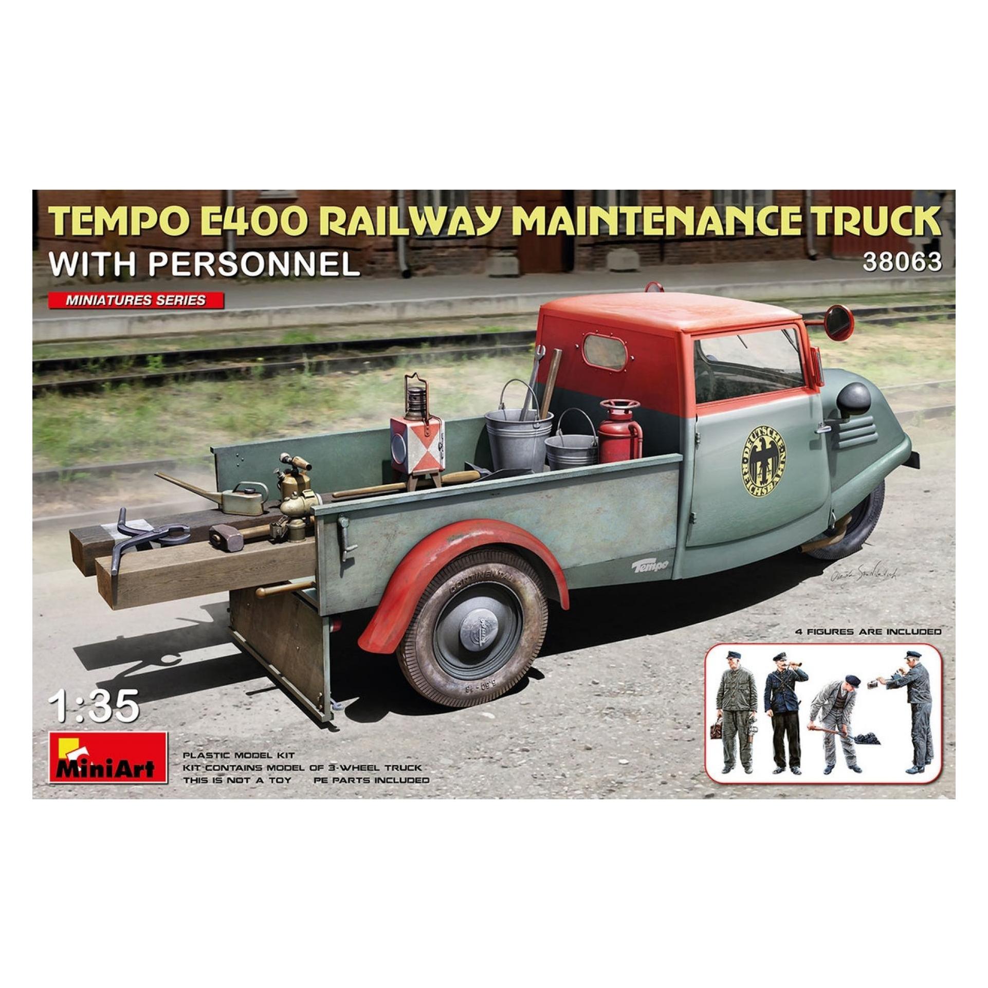 Other 1:35 Tempo E400 Bahndiesnstwagen (4) (550038063)