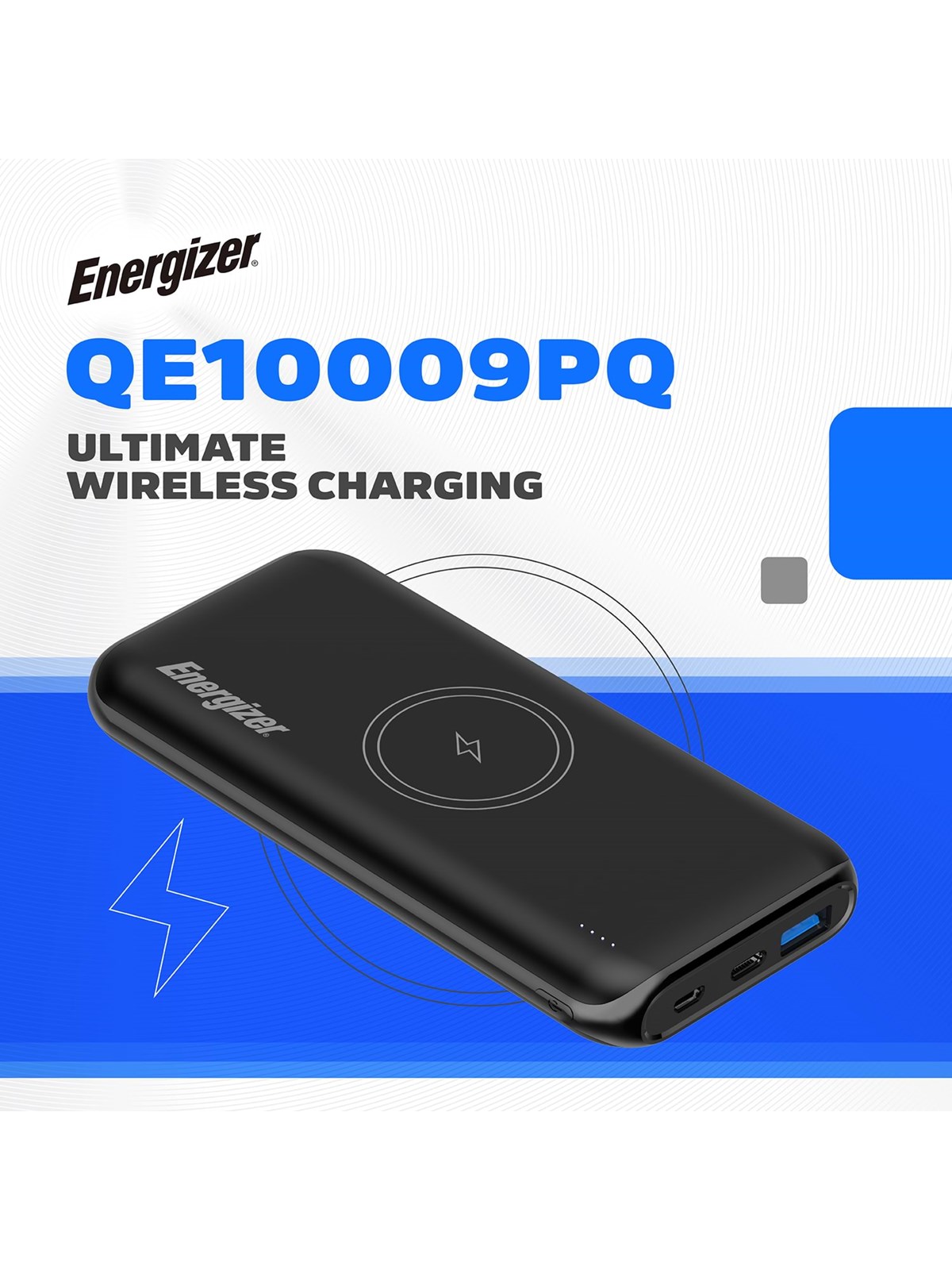 Energizer Kabellose 15W Powerbank - 20W USB-C PD